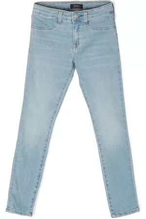 Ralph Lauren Skinny Jeans - Aubrie stretch-cotton skinny jeans - Blue