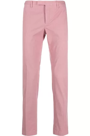 PT Torino Men Chinos - Cropped tailored trousers - Pink