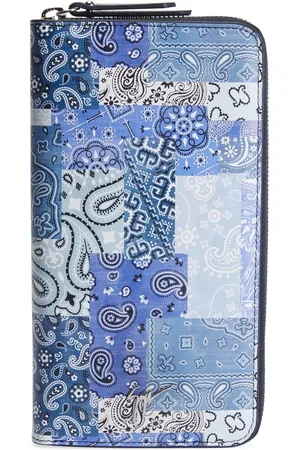 Giuseppe Zanotti Bandana-print zip-around wallet
