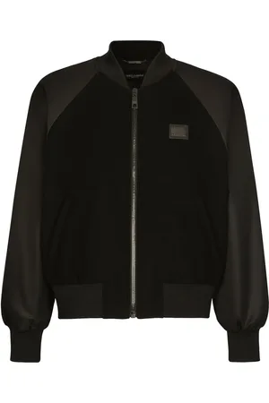 Dolce & Gabbana Logo-tag bomber jacket