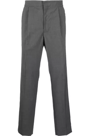 BARENA Men Chinos - Slim-cut leg chino trousers - Grey