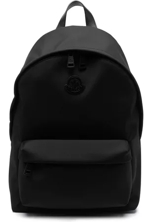 Moncler Men Rucksacks - Logo-detail backpack - Black