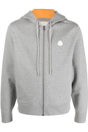 Moncler Zip-up cotton hoodie
