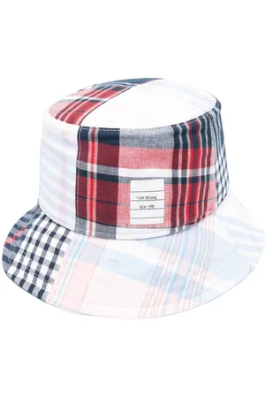 Thom Browne Blue Birds And Bees Bucket Hat