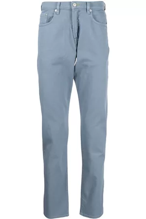 Paul Smith Men Slim Jeans - Mid-rise slim-cut jeans - Blue