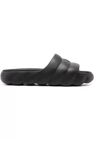 Moncler Men Sandals - Lilo faux-quilted slides - Black
