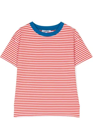Kindred Horizontal stripe-print T-shirt