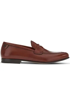 Salvatore Ferragamo Leather penny loafers