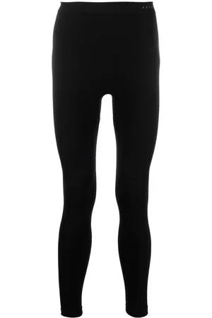 Falke Men Sports Leggings - Skin-tight compression tights - Black