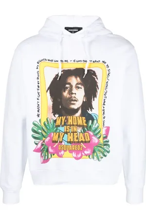 Dsquared2 Slogan-print cotton hoodie