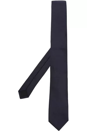 Karl Lagerfeld Men Bow Ties - Faille silk tie - Blue