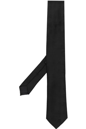 Karl Lagerfeld Men Bow Ties - Jacquard silk tie - Black