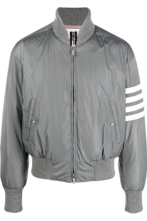 Thom Browne 4-Bar stripe bomber jacket