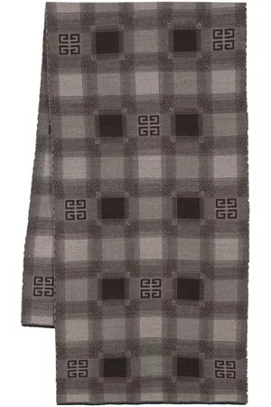 Givenchy Men Scarves - Logo-print scarf - Brown
