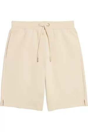 Ami Sports Shorts - Logo-patch track shorts - Neutrals