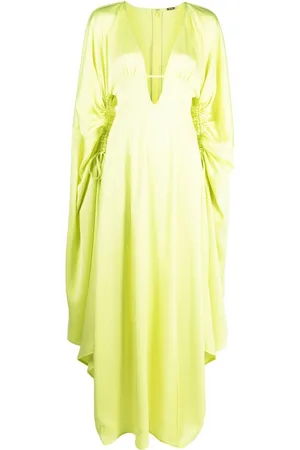 Cult Gaia Winona satin-finish long dress