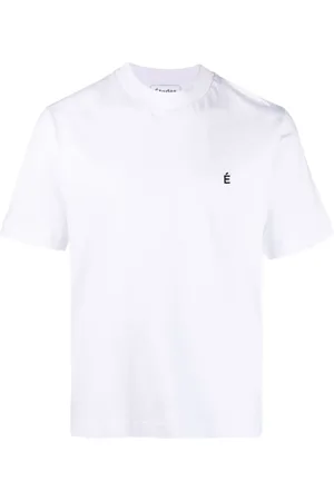 Etudes Logo-embroidered organic cotton T-shirt