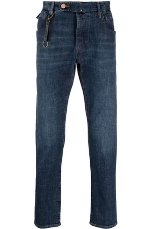 Incotex Mid-rise slim-cut jeans