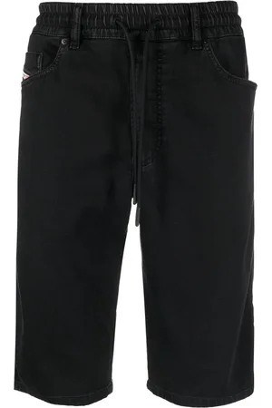 Diesel Straight-leg denim bermuda shorts
