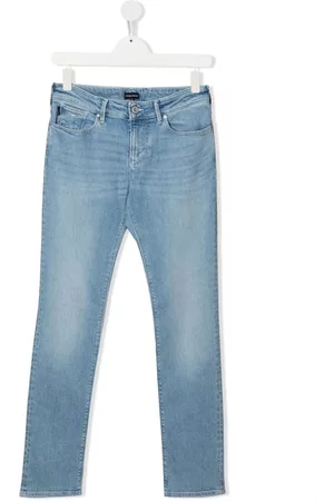 Emporio Armani Slim Jeans - Slim-cut denim jeans - Blue