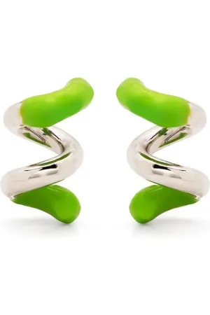 SUNNEI Colour-block wrap earrings