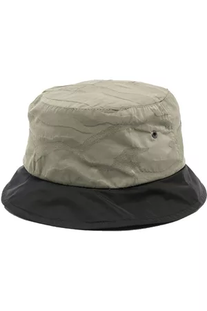 MACKINTOSH Hats - Colour-block camouflage bucket hat - Green