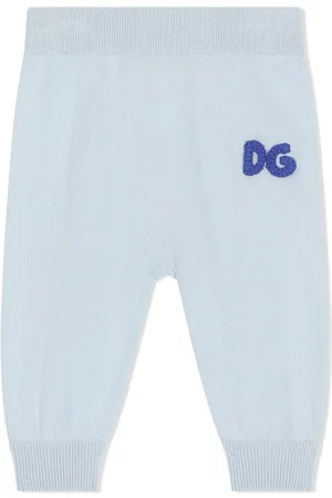Dolce & Gabbana Logo-embroidered cotton track pants