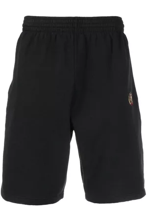 MARTINE ROSE Sports Shorts - Logo-print track shorts - Black