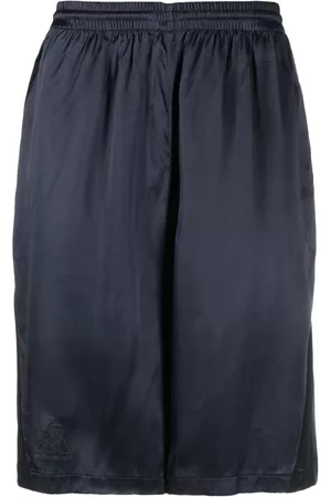 MARTINE ROSE Sports Shorts - High-shine track shorts - Blue