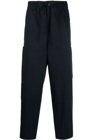 Kenzo Logo-patch wide-leg trousers