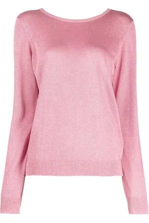 Paule Ka V-back long-sleeve cardigan