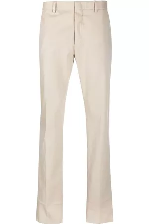 Z Zegna Men Formal Pants - Mid-rise tailored trousers - Neutrals