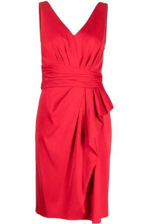 Paule Ka Ottoman asymmetric midi dress