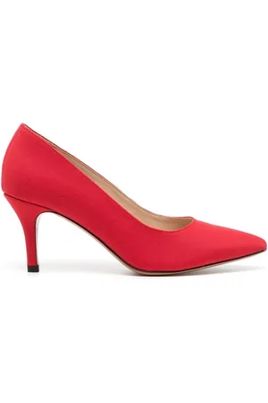 Paule Ka Ottoman 75mm leather pumps