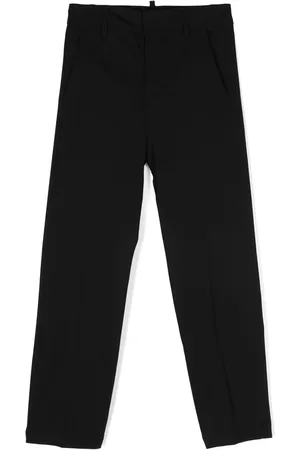 Dsquared2 Straight-leg pressed-crease trousers