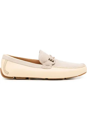 Salvatore Ferragamo Men's Gancini Driver Moccasin In Stromboli