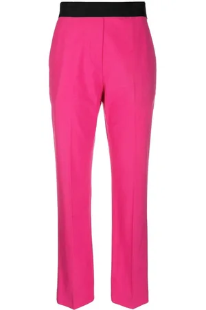 Msgm Contrast waistband trousers