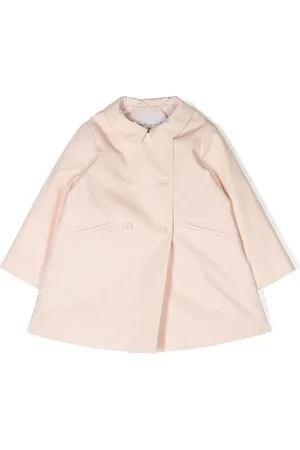 BONPOINT double-breasted wool coat - Pink