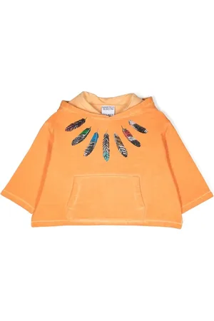 MARCELO BURLON Feather Print hoodie
