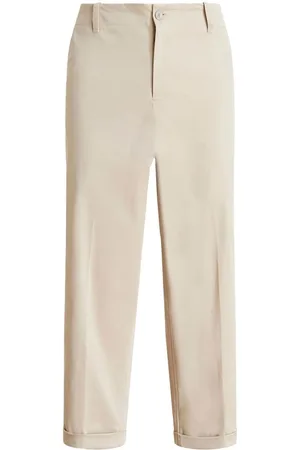 Etro Straight-leg cropped trousers