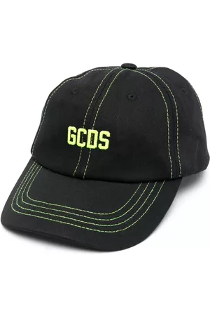 GCDS Embroidered-logo baseball cap - Black