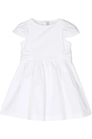 Il gufo Tie-fastening flared dress