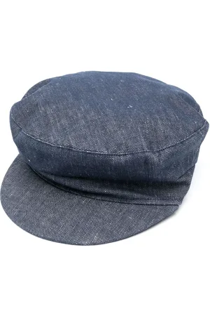 Fabiana Filippi Denim baker boy cap