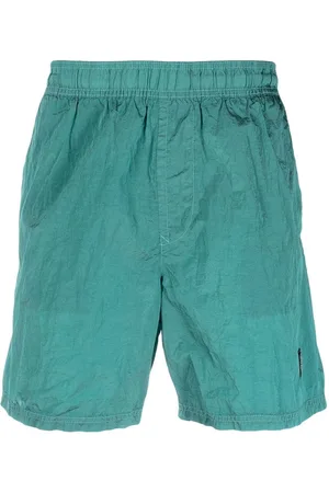 Stone Island Logo-patch swim shorts
