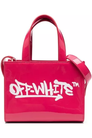 OFF-WHITE Bags - Logo-print tote bag - Pink