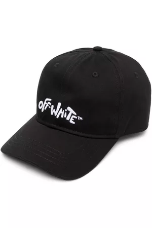 OFF-WHITE Embroidered front logo cap - Black