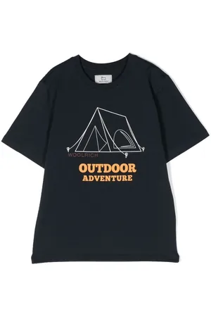 Woolrich Road Trip logo-printed t-shirt