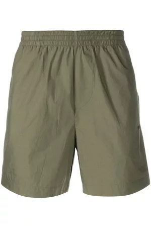 OFF-WHITE Men Sports Shorts - Arrow Outline track shorts - Green