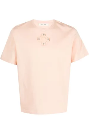 CRAIG GREEN Eyelet-detail short-sleeve T-shirt