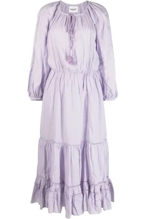 Marant Etoile Latifa flared midi dress